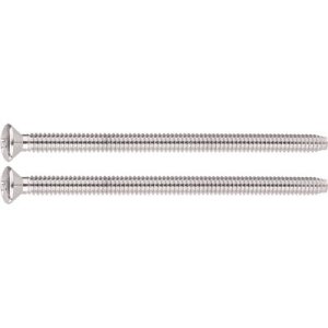 ESCUTCHEON SCREWS, BRUSHED NICKEL