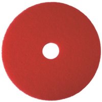 13 in. Red Buffing Floor Pad (5-Count)