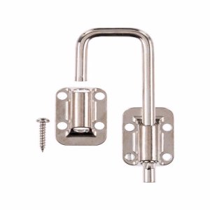 (image for) Nickel Indoor Sliding Door Latch