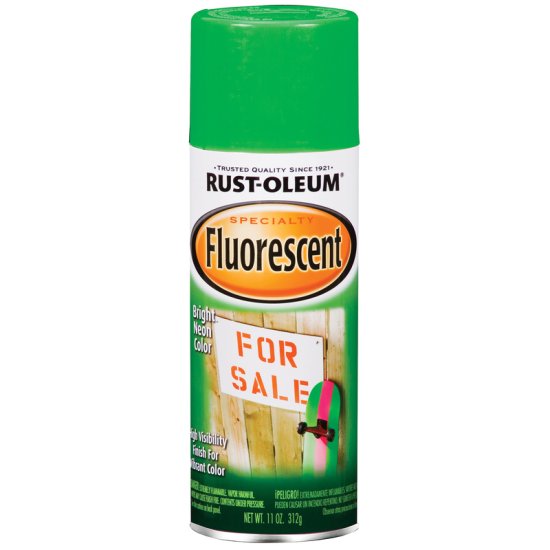 Specialty Fluorescent Green Spray Paint 11 oz.