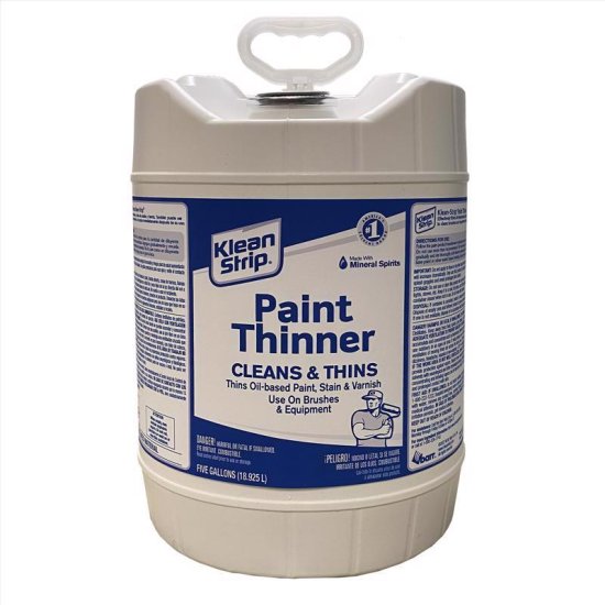 Klean Strip Mineral Spirits Paint Thinner 5 gal