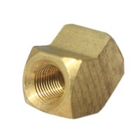 1/4 in. FPT x 1/4 in. Dia. FPT Brass 45 Degree Elbow