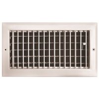 12 in. x 6 in. Adjustable 1 Way Wall/Ceiling Register