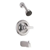 Classic 1-Handle Wall-Mount Tub and Shower Faucet Trim Kit