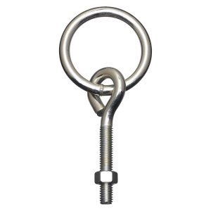 National Hardware Small Zinc-Plated Silver Steel 3-3/4 in. L Rin