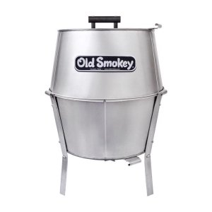 Old Smokey Products 17 in. Charcoal Grill Silver