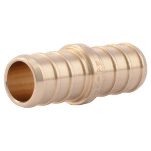 1/2 in. PEX x 1/2 in. Dia. PEX Brass Coupling 10-Pack