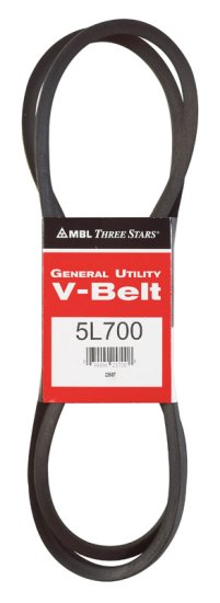 General Utility V-Belt 0.63 in. W x 70 in. L