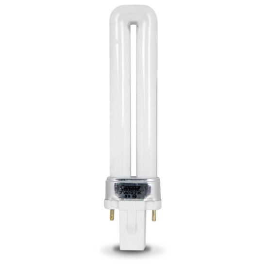 7 watt PL 5.31 in. L CFL G23 T4 2700K 1 pk