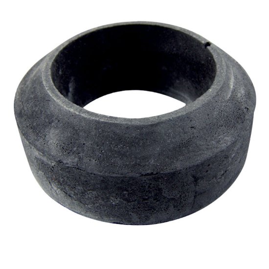 Closet Spud Gasket Black Rubber