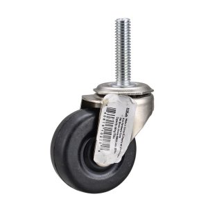 Projex 2 in. D Swivel Soft Rubber Caster 75 lb 1 pk