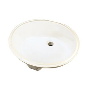 15-1/8 in. Undercounter Sink Basin in White