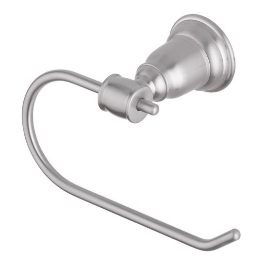 (image for) Brushed Nickel Metallic Toilet Paper Holder