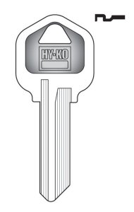 KEY KWIKSET RED KW1