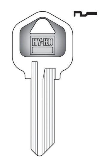 KEY KWIKSET RED KW1