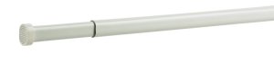 Enamel White Tension Rod 48 in. L x 86 in. L