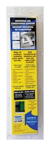 AC Safe White Steel Universal Air Conditioner Support 80 lb.