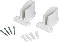 CLOSETMAID White Plastic Heavy-Duty Shelf Bracket 2-Pack