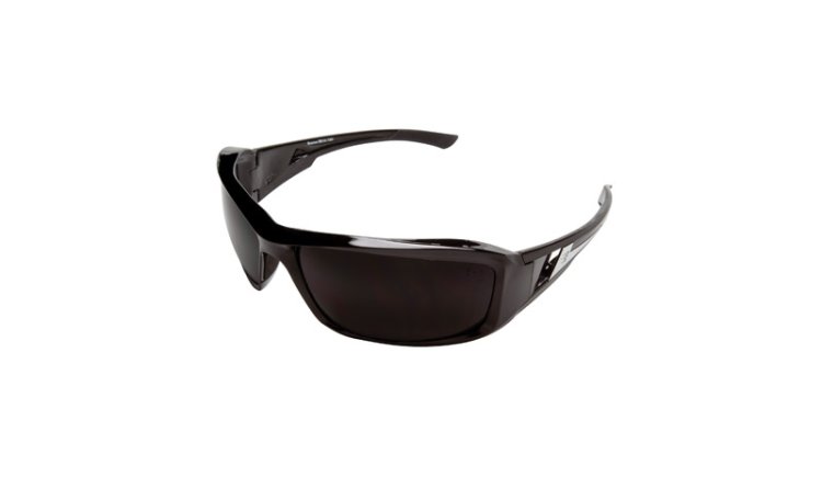 Brazeau Safety Glasses Black Lens Black Frame 1 pc.