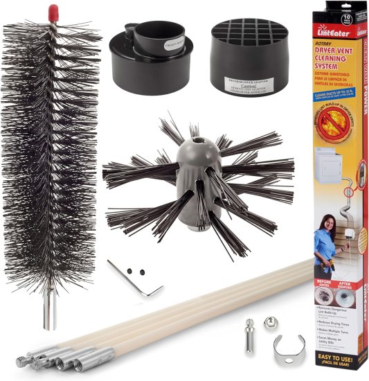 (image for) Lint Eater RLE202 Lint Duct Cleaner Tool