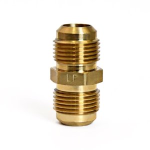 (image for)  5/8 in. Flare X 5/8 in. D Flare Yellow Brass Union
