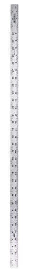 36 in. L x 1-1/8 in. W Aluminum Straight Edge Yardstick SAE