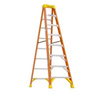 8 ft. H Fiberglass Step Ladder Type IA 300 lb. capacity