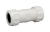 Schedule 40 2 in. Compression x 2 in. Dia. Compression PVC Repa