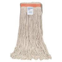 20 oz. 1 in. 4-Ply Natural Cotton Cut End Mop Head (6 pack)