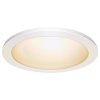 11 in. L Frost White LED Flat Panel Light Fixture