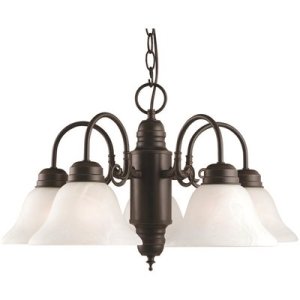 5-Light Oil Rubbed Bronze Chandelier Millbridge