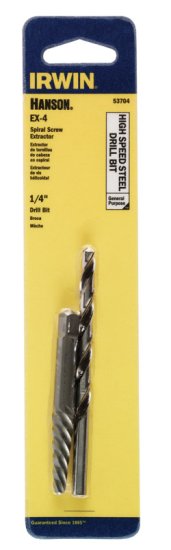 1/4 in. x 1/4 in. Dia. High Speed Steel Drill Bit E