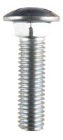 1/2 in. Dia. x 2 in. L Zinc-Plated Steel Carriage Bolt 5