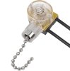 (image for) Light Switch for Ceiling Fan with Pull Chain Satin Nickel