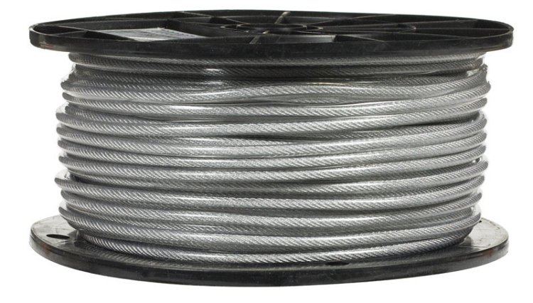 CABLE 3/32"7X7 CLRVNYL