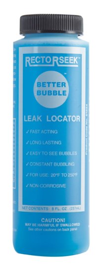 Leak Locator Bubble Solution