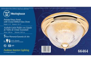 11 in. W x 11 in. L x 6-1/4 in. H Ceiling Light