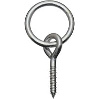 National Hardware 2 in. D X 3-1/4 in. L Zinc-Plated Steel Screw