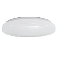 13 in. H x 13 in. W x 3.8 in. L White LED Ceiling Light Fixture