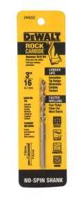 3/16 in. x 3 in. L Carbide Tipped Percussion Drill Bit 1