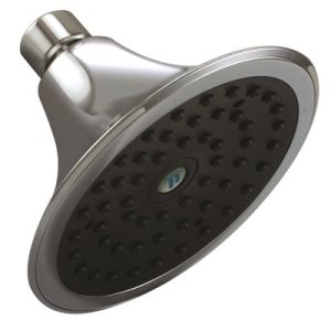 Chrome 1-Spray 4.4 in. 1.5 GPM Fixed Showerhead