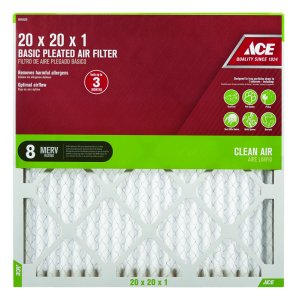 20 in. W x 20 in. H x 1 in. D Pleated Pleated Air Filter (12pk)