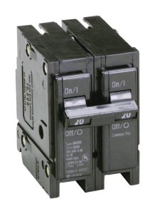 20 amps Plug In 2-Pole Circuit Breaker