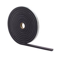 Gray Foam Weather Stripping Tape For Doors and Windows 17 ft