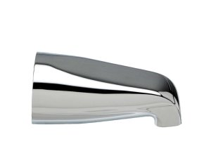 Universal Plain Tub Spout Chrome