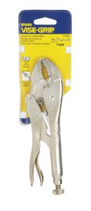 Curved Pliers with Wire Cutter