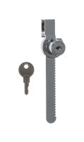 Chrome Metallic Steel Cabinet/Drawer Lock