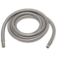 1/4 in. Comp X 1/4 in. Comp 60 in. Braided Stainless Ice Maker