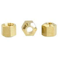 (image for)  3/16 in. Compression X 3/16 in. D Compression Brass Nut
