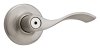 Satin Nickel Steel Privacy Lever Balboa